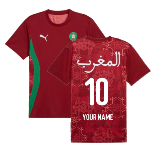 Fan-Favorite Limited-Edition 2024-2025 Morocco Prematch Ss Jersey