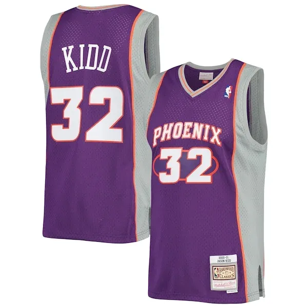 Jason Kidd PHX Swingman Jersey - authentic classic NBA athletic