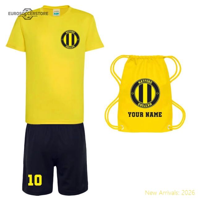 Personalised Watford Training Kit Package - Unbeatable Value