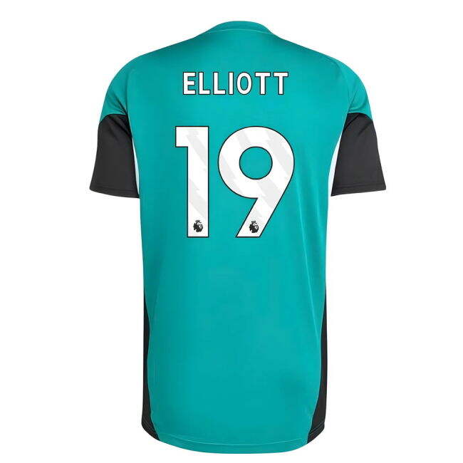 2025-2026 Liverpool EU Training Jersey (Green) (Elliott 19)