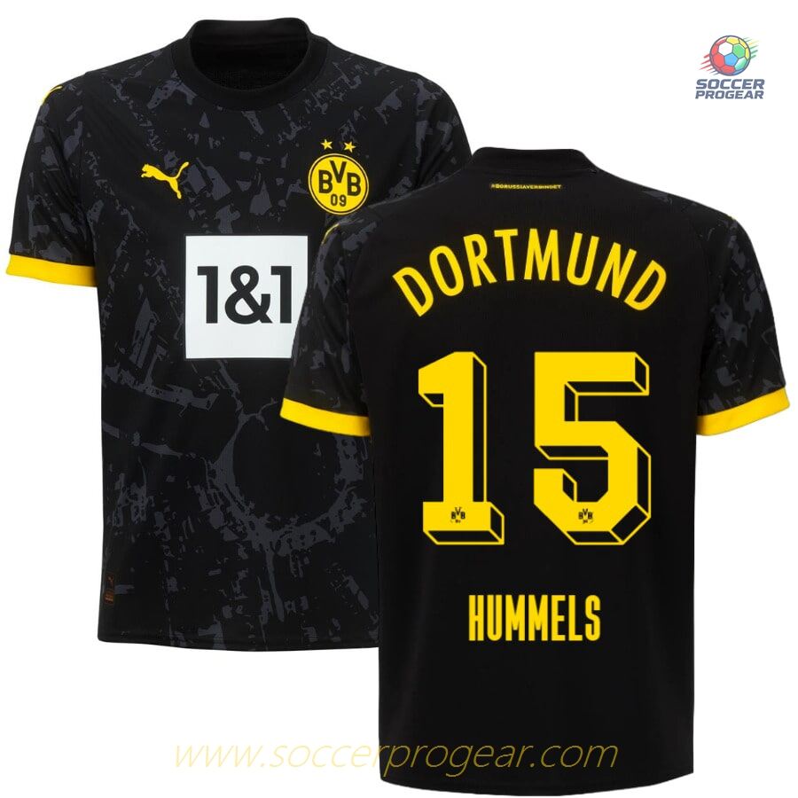 BVB Dortmund Team Shirt 2023 2024 Away Hummels