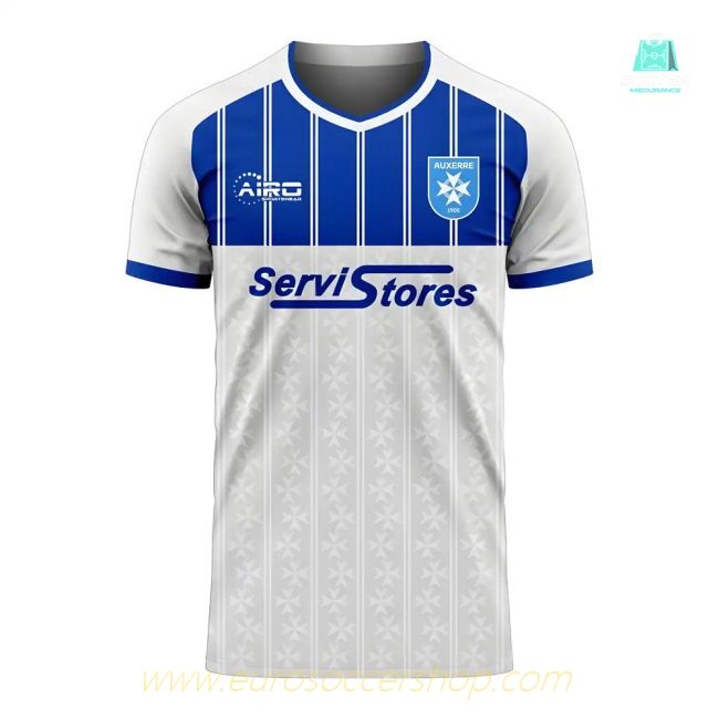 Auxerre 2025-2026 Home Concept Football Kit (Airo)