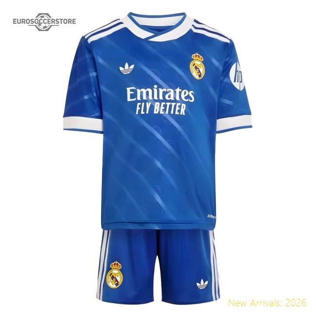 Exceptional 2025-2026 Real Madrid Third Youth Kit - Economical