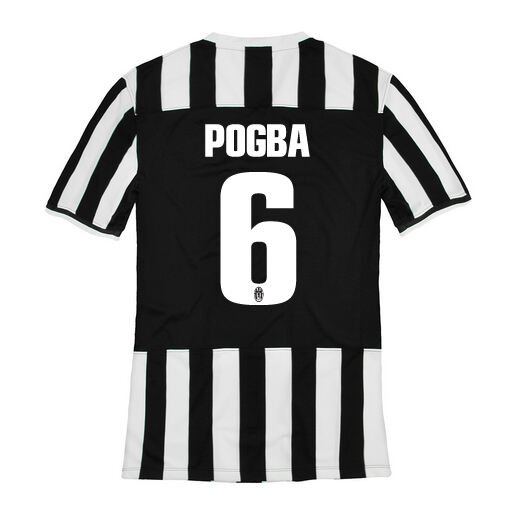 13-14 Juventus 6 Pogba Home Jersey Shirt - Official Replica 1591