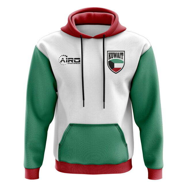 Top-Tier Pro-Grade Kuwait Concept Country Football Hoody (White)