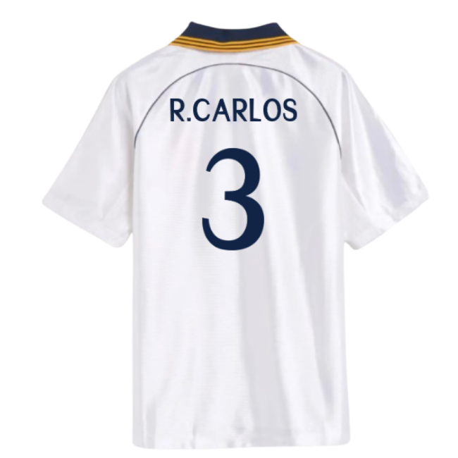 1998-2000 Real Madrid Reissue Home Jersey (rcarlos 3) - Collectors Item