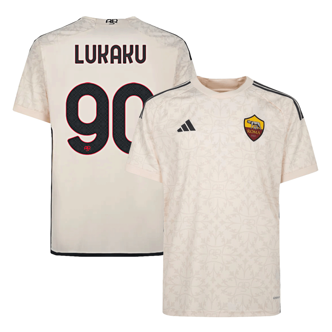 AS Roma 2324 Away Shirt LUKAKU 90 - Official Replica 10298