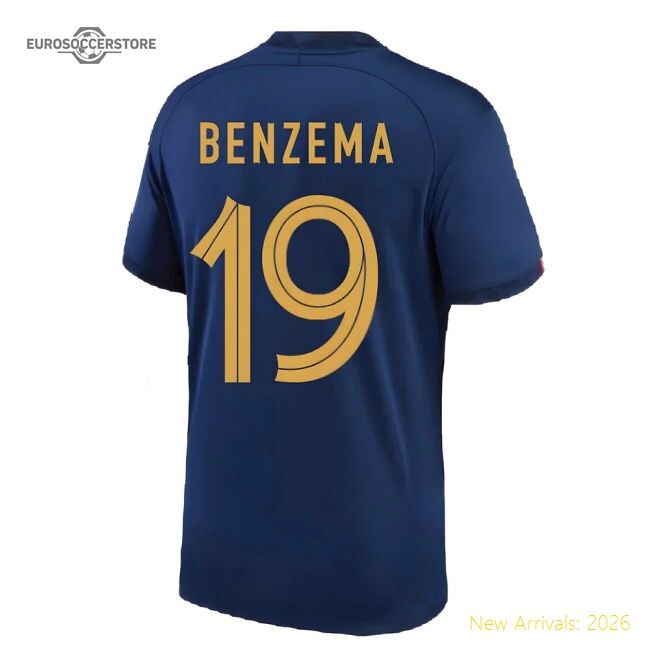 France 2022-2023 Genuine Home Jersey - Timeless Comfort