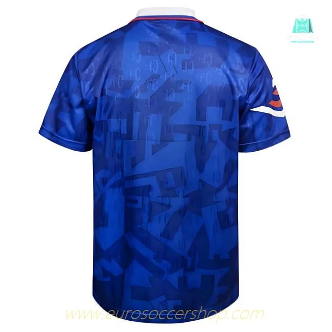Score Draw Chelsea 1992 Retro Football Shirt (LAMPARD 8)
