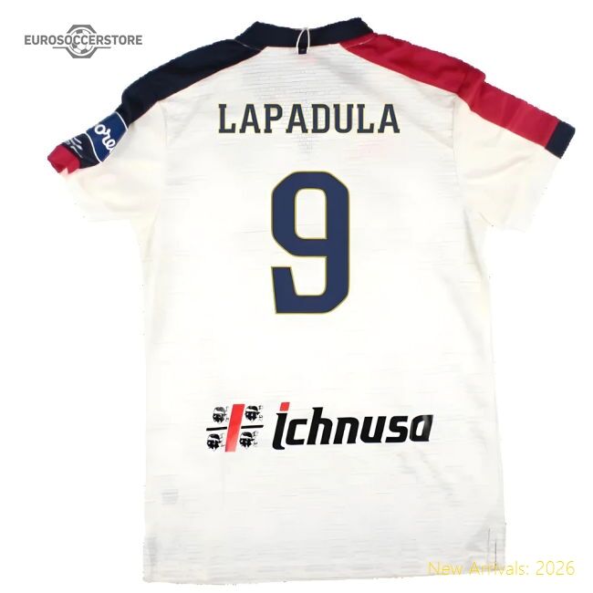 2023-2024 Serie A Team Away Elite Jersey Lapadula Macron Hyperwave