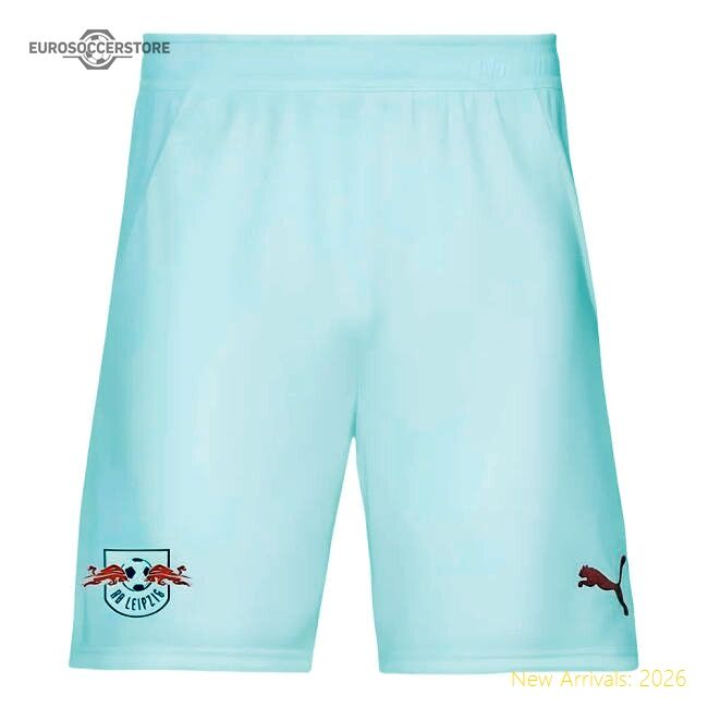 Authentic 2024-2025 Red Bull Leipzig Home Shorts (White)