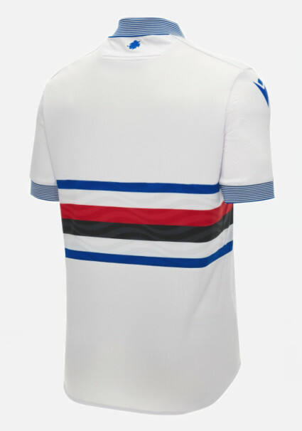UC Sampdoria 2324 Away White Soccer Jersey Shirt - Official Replica