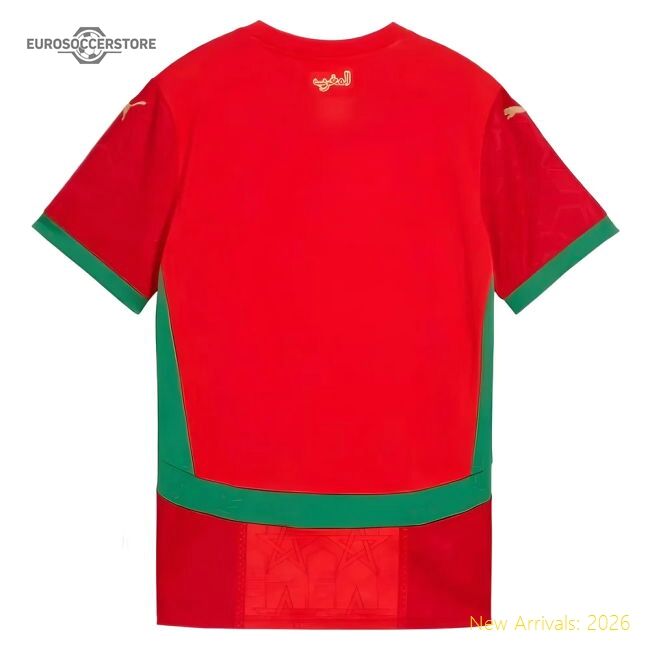Morocco Womens 20242025 Home Jersey  Highperformance