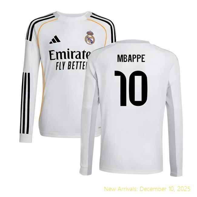 Official Real Madrid Home - La Liga - Official Licensed