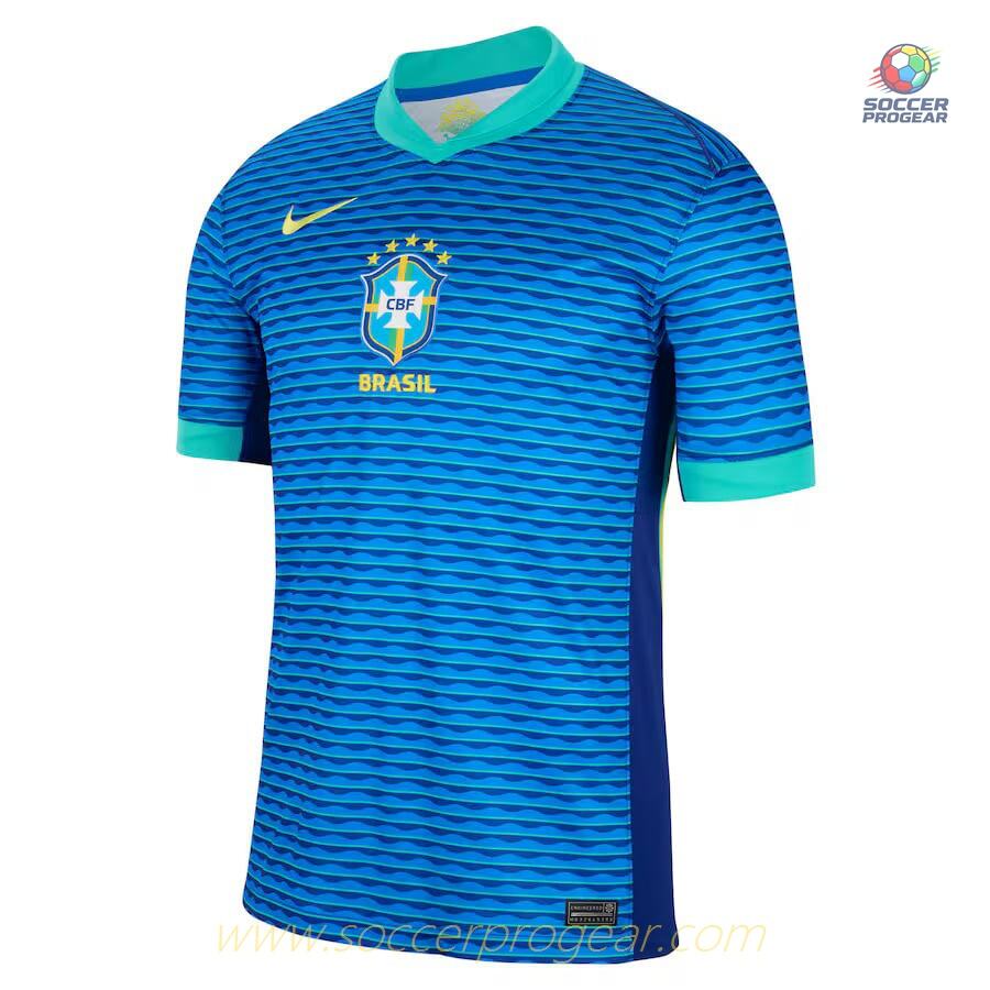 Brazil Away Football Team Jersey 2024/25 Collection