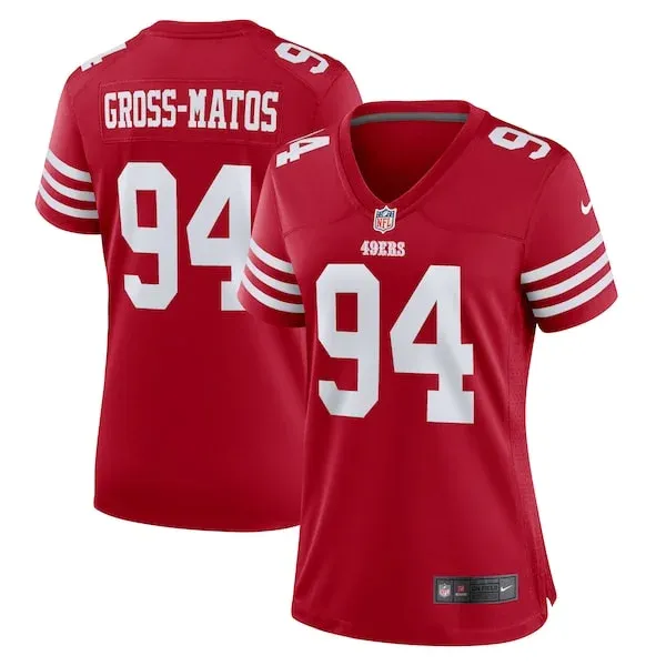 San Francisco 49ers Game NFL Jersey - Scarlet | Performance Footbal...