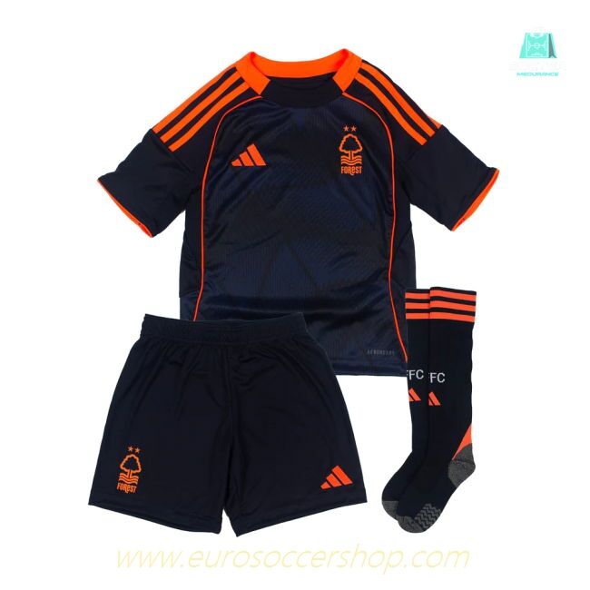 2025-2026 Nottingham Forest Third Mini Kit (Your Name)
