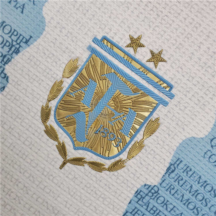 2021 Argentina Maradona Commemorative Edition White Soccer Jersey