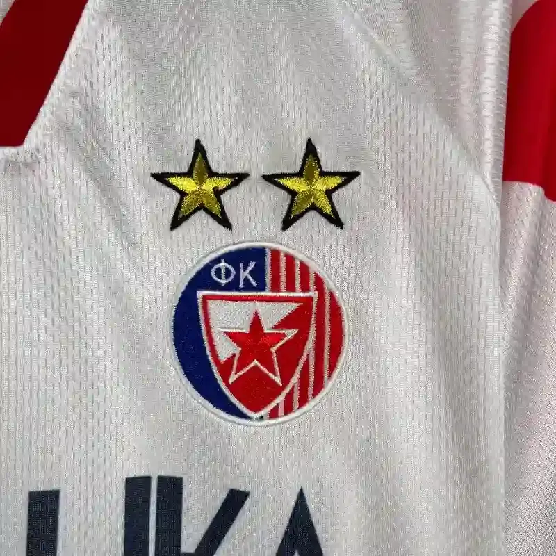 1995-1997 Red Star Belgrade Jersey retro kit
