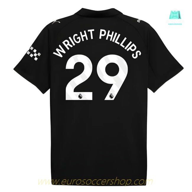 2025-2026 Man City Away Shirt (Wright Phillips 29)