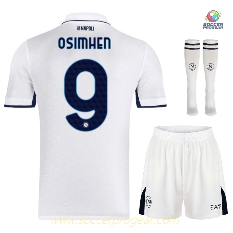 Napoli Away Youth Jersey Set Football Jersey 2024/25 Collection Osimhen