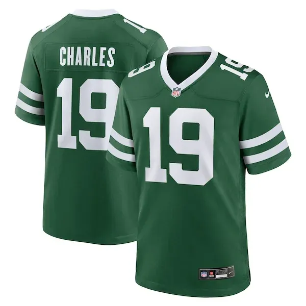 None Game Football Jersey - Green L | football apparel | NFL Football