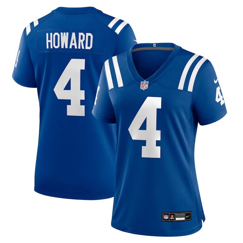 None Xavien Howard Indianapolis Colts Stylish Authentic Jersey