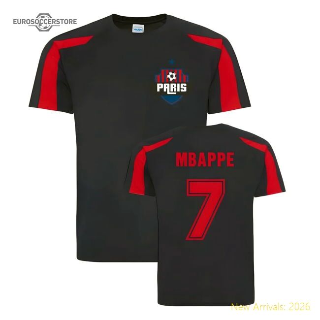 Best-Selling Kylian Mbappe Paris Sports Training Jersey (Navy)