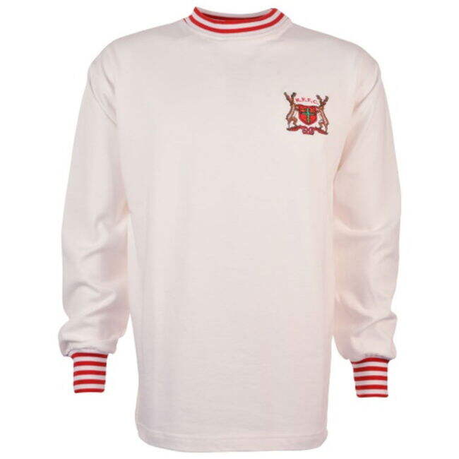 Certified Nottingham Forest 1960s-1970s Away Retro Football Shirt