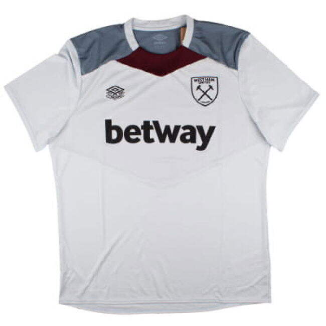 Updated Lightweight West Ham Training Match Shirt