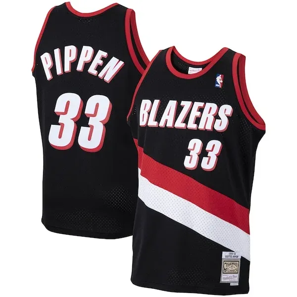Scottie Pippen POR Basketball Jersey - Budget Price - Licensed Product