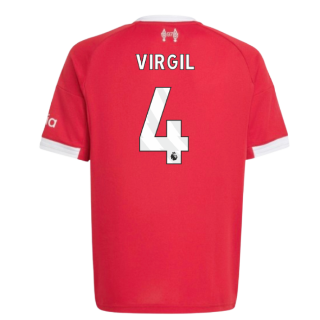 2025-2026 Liverpool Home Kit (Kids) (Virgil 4)