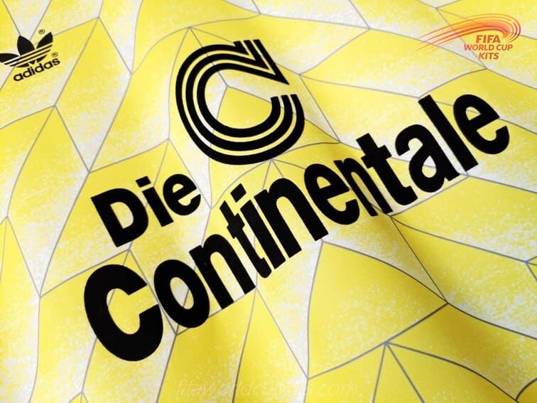 Dortmund 1988 Home Football Kit