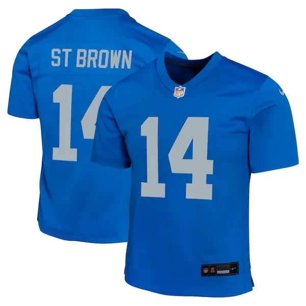 Performance None Game Jersey - Premium Blue NFL Fan Jersey | Game D...