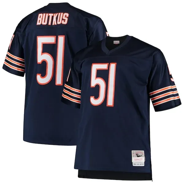 None Dick Butkus Replica Jersey - Navy | NFL Player Jersey | NFL Footb