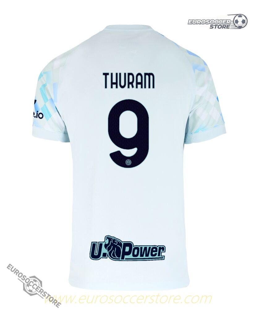 Inter Milan 25-26 Season Away Jersey with THURAM 9 Printing