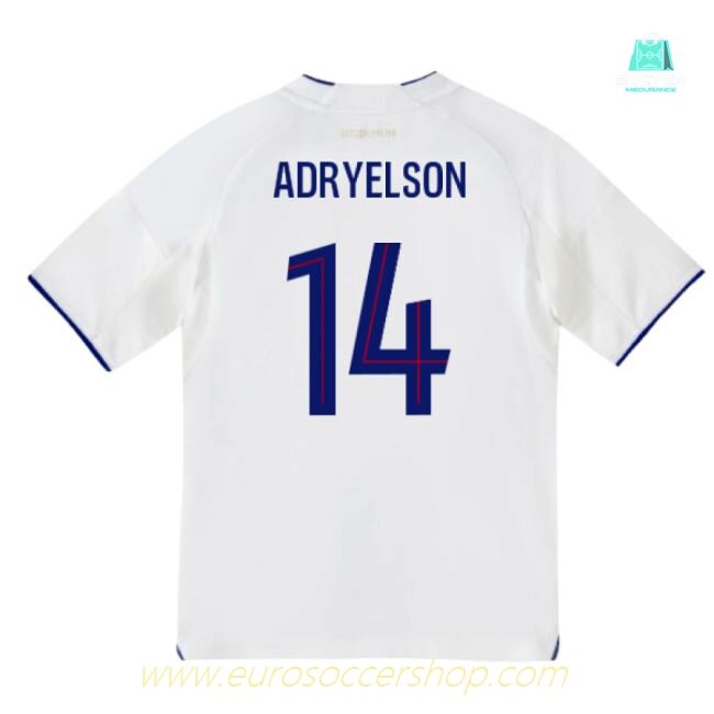 2025-2026 Olympique Lyon Home Shirt (Kids) (Adryelson 14)