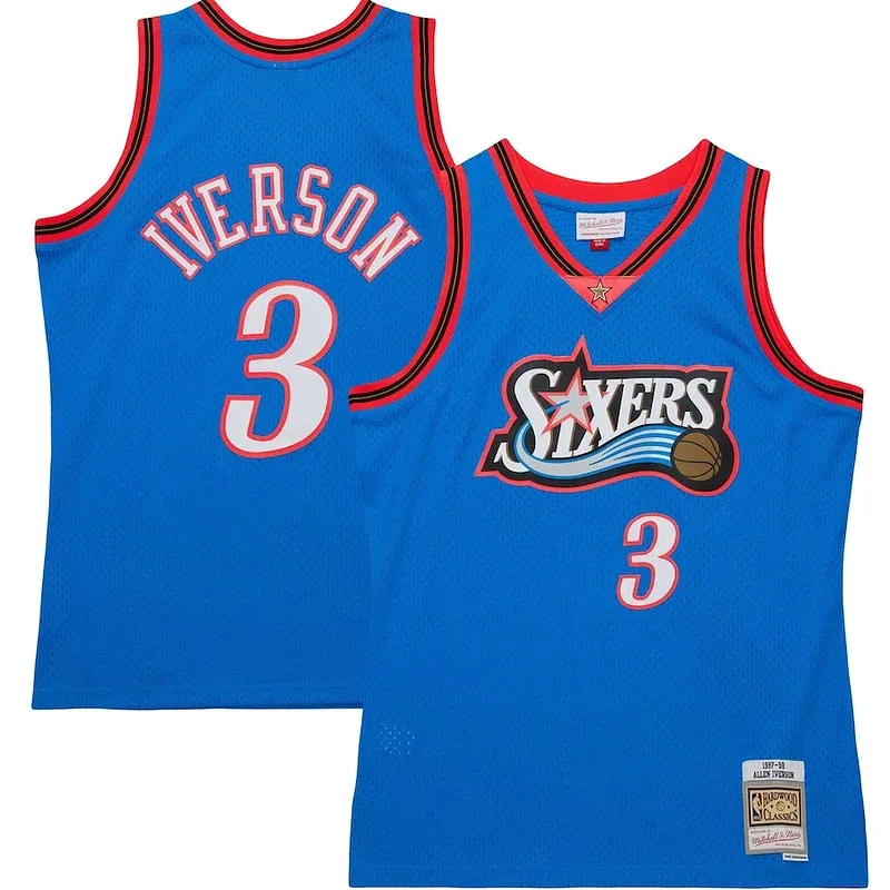 Allen Iverson PHI Basketball Jersey - Value Pack - Licensed Product