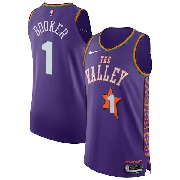 Devin Booker PHX Authentic Jersey - modern official athletic