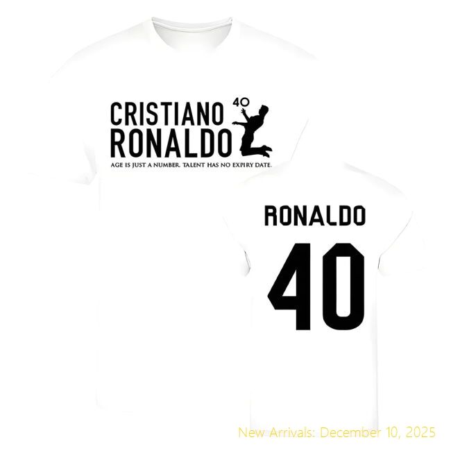 Real Madrid (rm) T-shirt - Ronaldo #cr7 Legacy - Match Quality