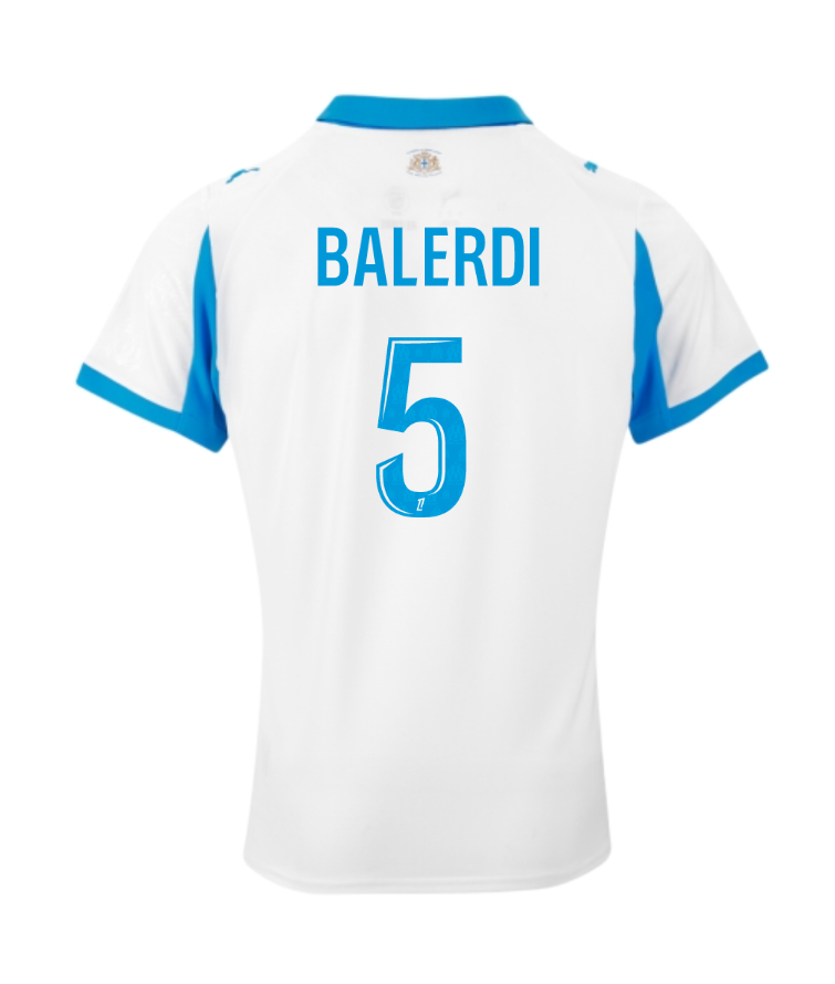 Marseille's 25-26 Home BALERDI 5 Jersey