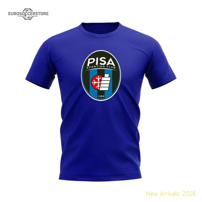 Pisa Badge T-shirt (royal Blue) - Premium Collection - Official Design