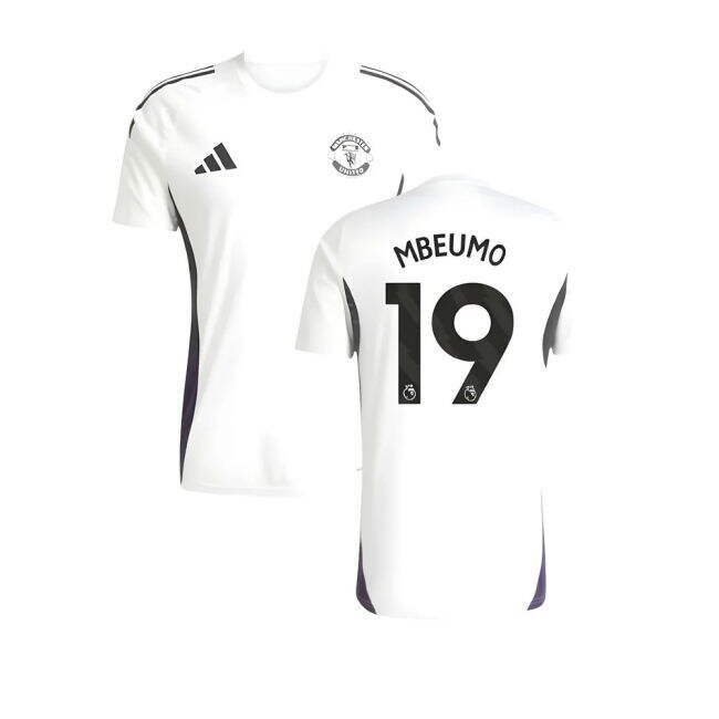 classic 2025-2026 Man Utd Training Jersey (White) (Mbeumo 19)