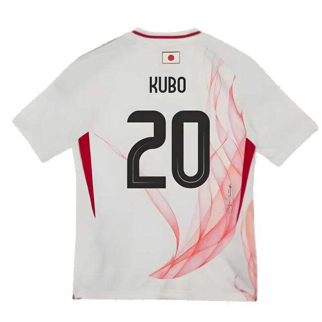 Exclusive Japan Away Unique Shirt 2024-2025 (Kubo 20) (Kids)