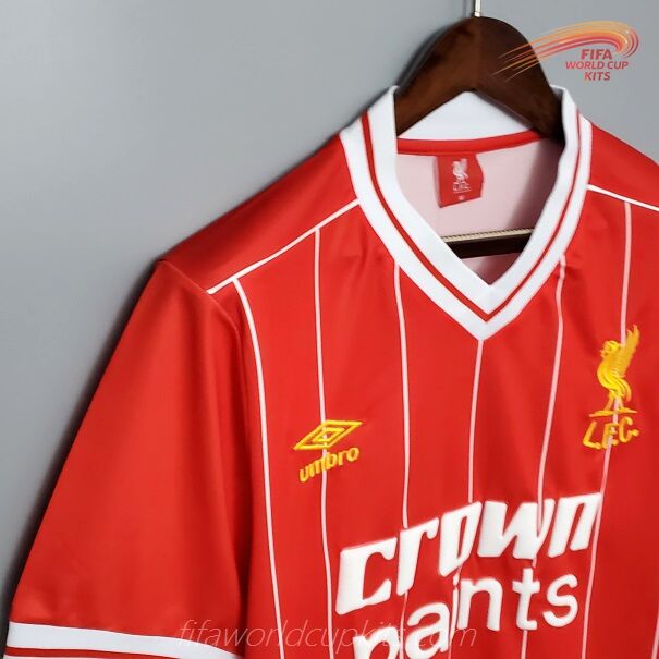 81-84 season Liverpool Home Game Soccer Uniform