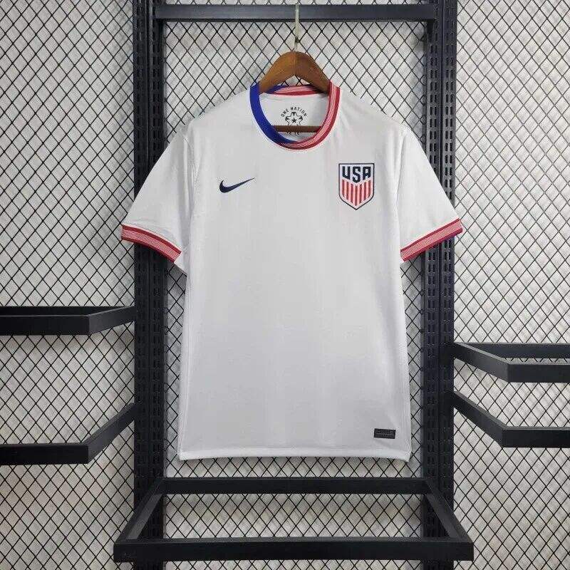 2024 USA Home Soccer Jersey Soccer Shirt - Official Replica 6530
