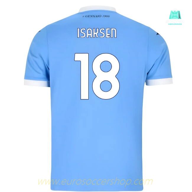 2025-2026 Lazio Home Shirt (Isaksen 18)