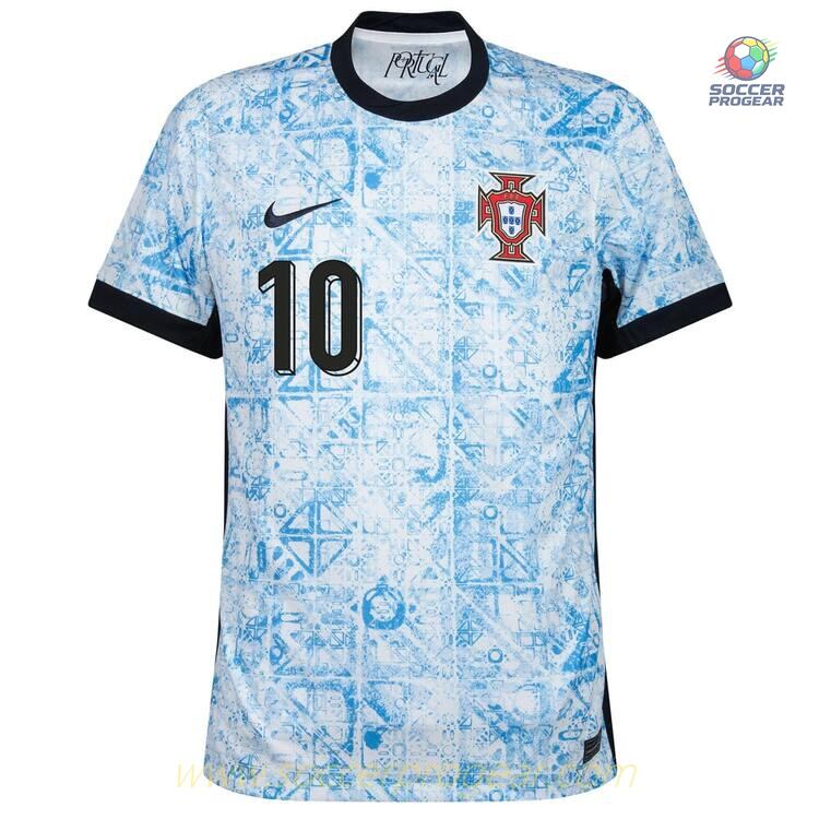 Portugal Away Team Jersey 2024-25 Edition Bernardo