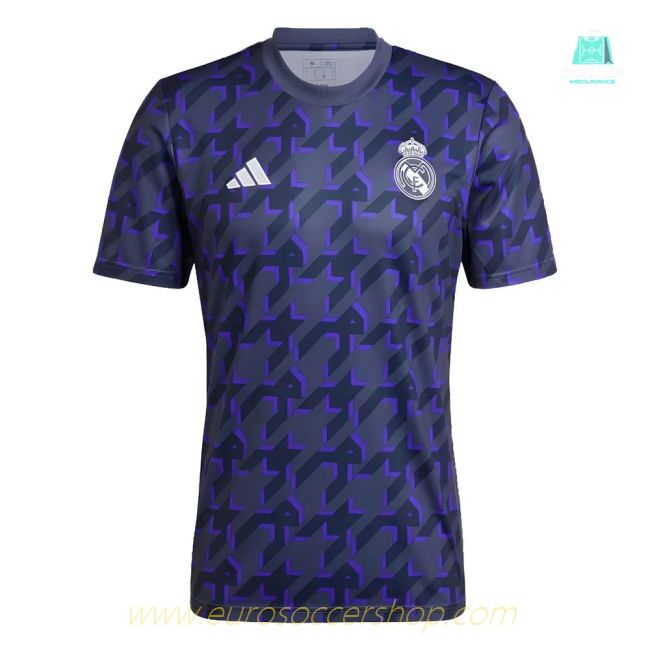 2023-2024 Real Madrid Pre-Match Shirt (Shadow Navy)