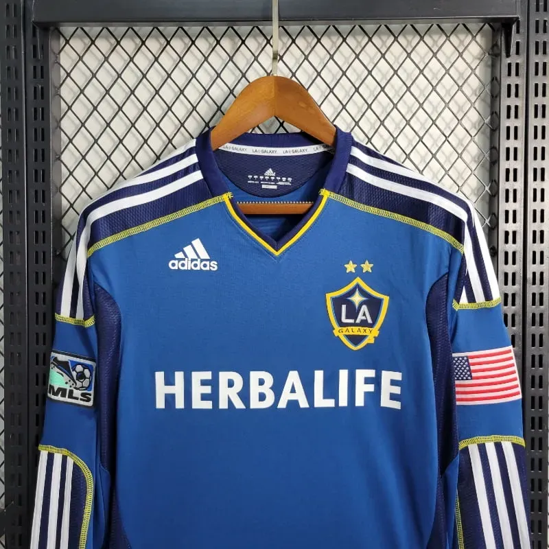 2011-2012 Long Sleeve LA Galaxy Soccer retro kit